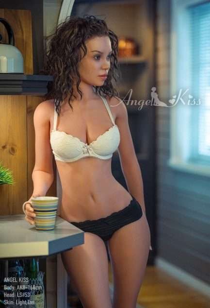 Skinny Sex Doll Thin Silicone Sex Doll from AngelKiss AK8-168 - Image 3
