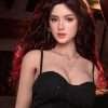 Curvy Sex Doll Wine-Red Hair Angel Face Sex Doll - Image 3
