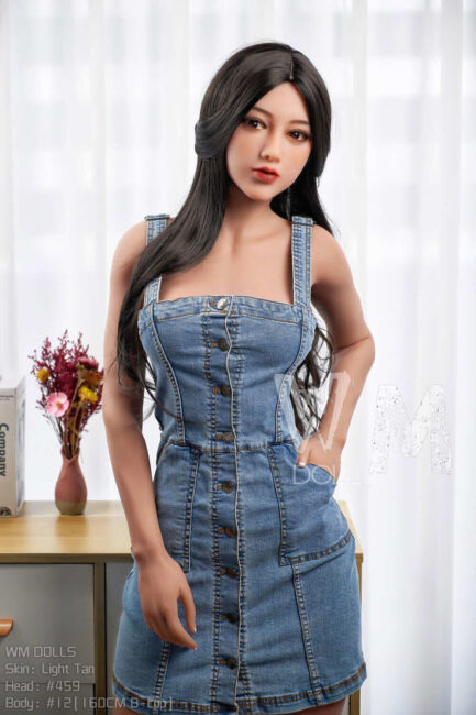 Skinny Sex Doll Tanned TPE from WM Dolls -Wendy 160