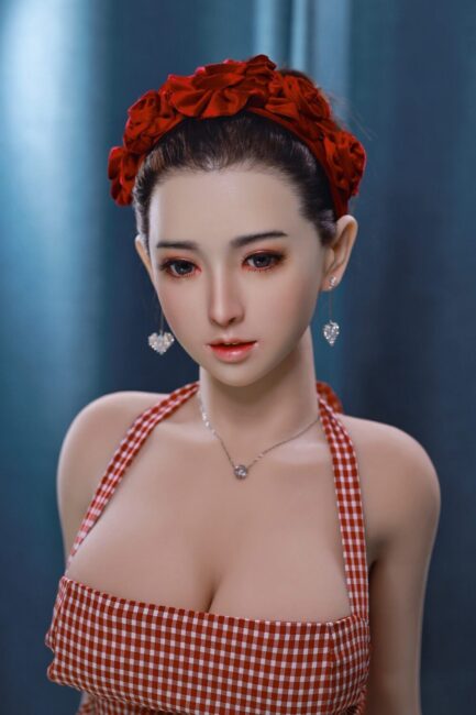 Asian Sex Doll Big Boobs Silicone Head & TPE Body from JY Dolls -Ina 157 - Image 3