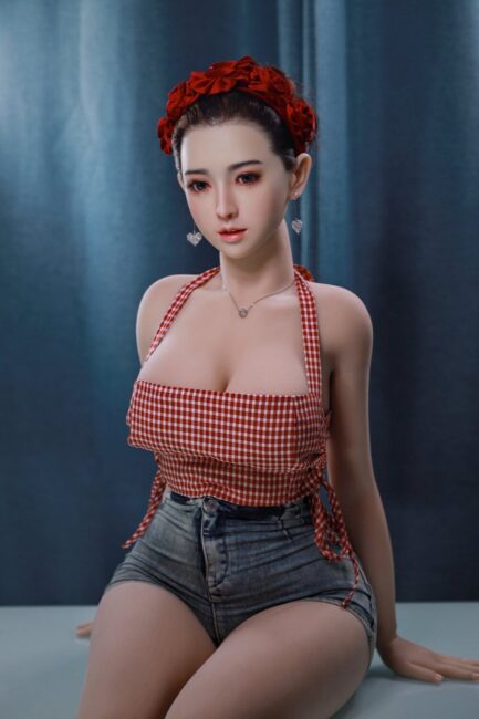 Asian Sex Doll Big Boobs Silicone Head & TPE Body from JY Dolls -Ina 157 - Image 4