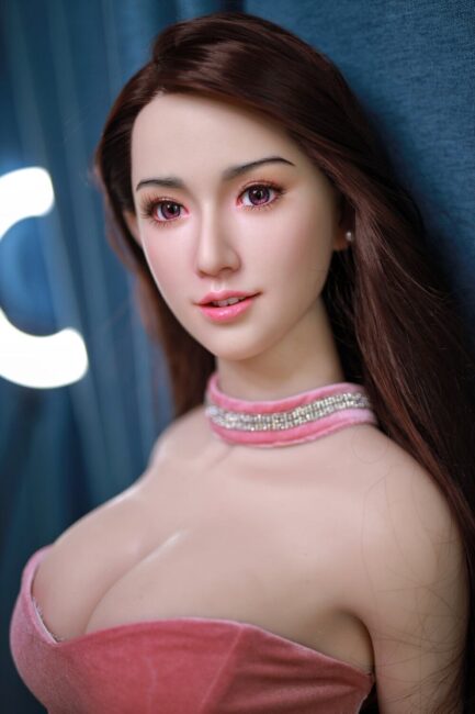 Asian Sex Doll Skinny Silicone Head & TPE Body from JY Dolls -Zhilin 168 - Image 2