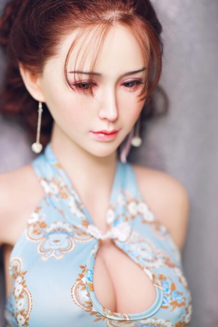 Asian Sex Doll Medium Breast Silicone Head & TPE Body from JY Dolls -Xiao 161 - Image 4