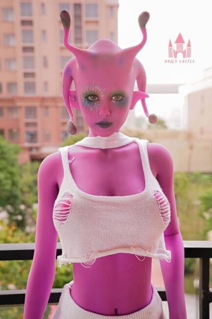 Anime Cosplay Sex Doll Curvy TPE from Dolls Castle Sex Dolls -Astrid 170
