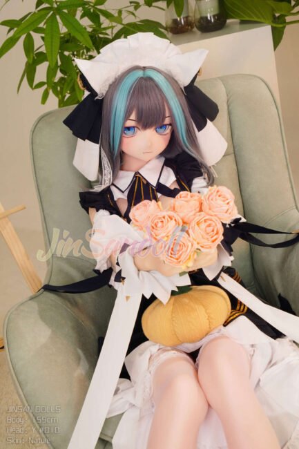 Anime Cosplay Sex Doll Small Breast TPE from WM Dolls -Dunbar 159 - Image 2