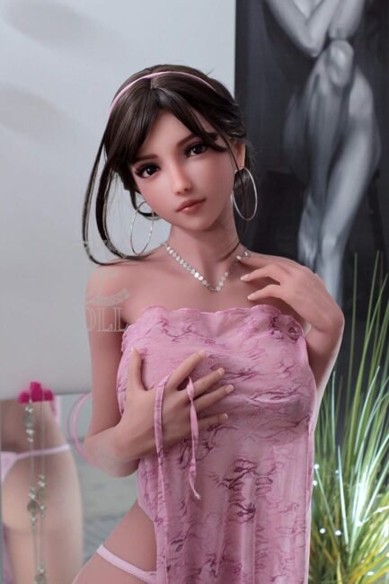 Medium Breast Sex Doll Brown Hair Tanned TPE from SE Dolls -Tracy 161