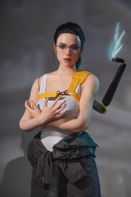 Anime Cosplay Sex Doll Skinny Silicone from GameLady Dolls -Irene 168 - Image 2