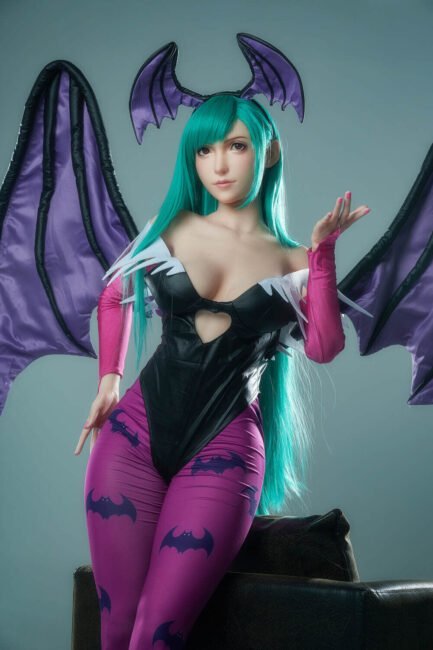 Anime Asian Cosplay Sex Doll Skinny Silicone from GameLady Dolls -Kitty 167