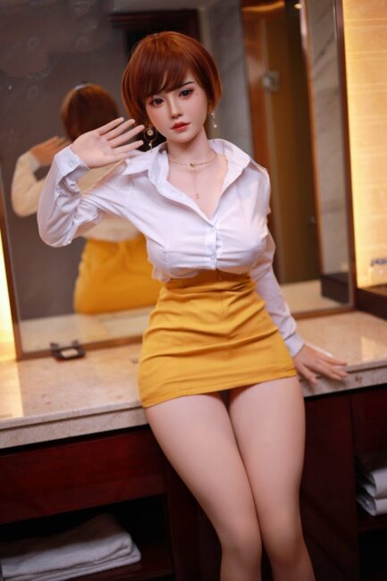 Asian Sex Doll MILF Silicone Head & TPE Body from JY Dolls -Yun 163