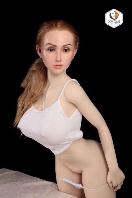 Asian Japanese Sex Doll Curvy Silicone Head & TPE Body from XY Dolls -Una 161