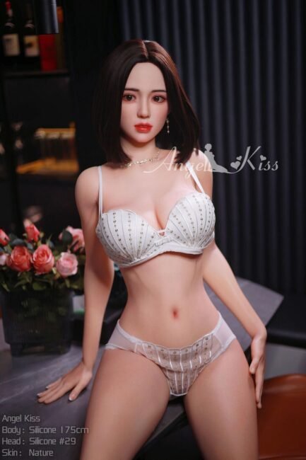 Asian Japanese Sex Doll Skinny Silicone from AngelKiss Dolls -Charley 175
