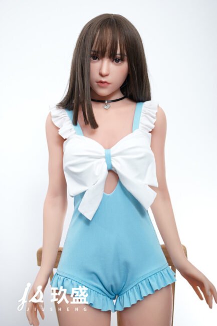 Asian Japanese Sex Doll Small Breast Silicone Head & TPE Body from Jiusheng Dolls -Shino 148