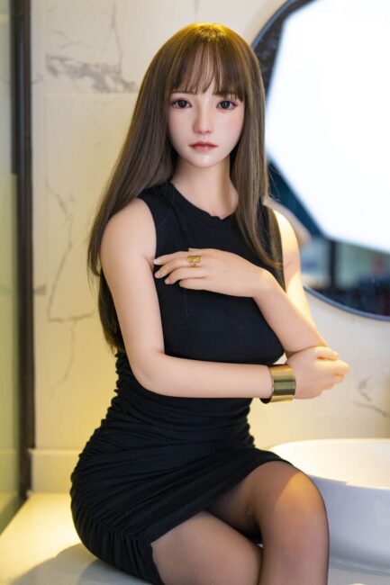Asian Japanese Sex Doll Curvy Silicone Head & TPE Body Silicone from SHEDOLL -Rose 158 - Image 2