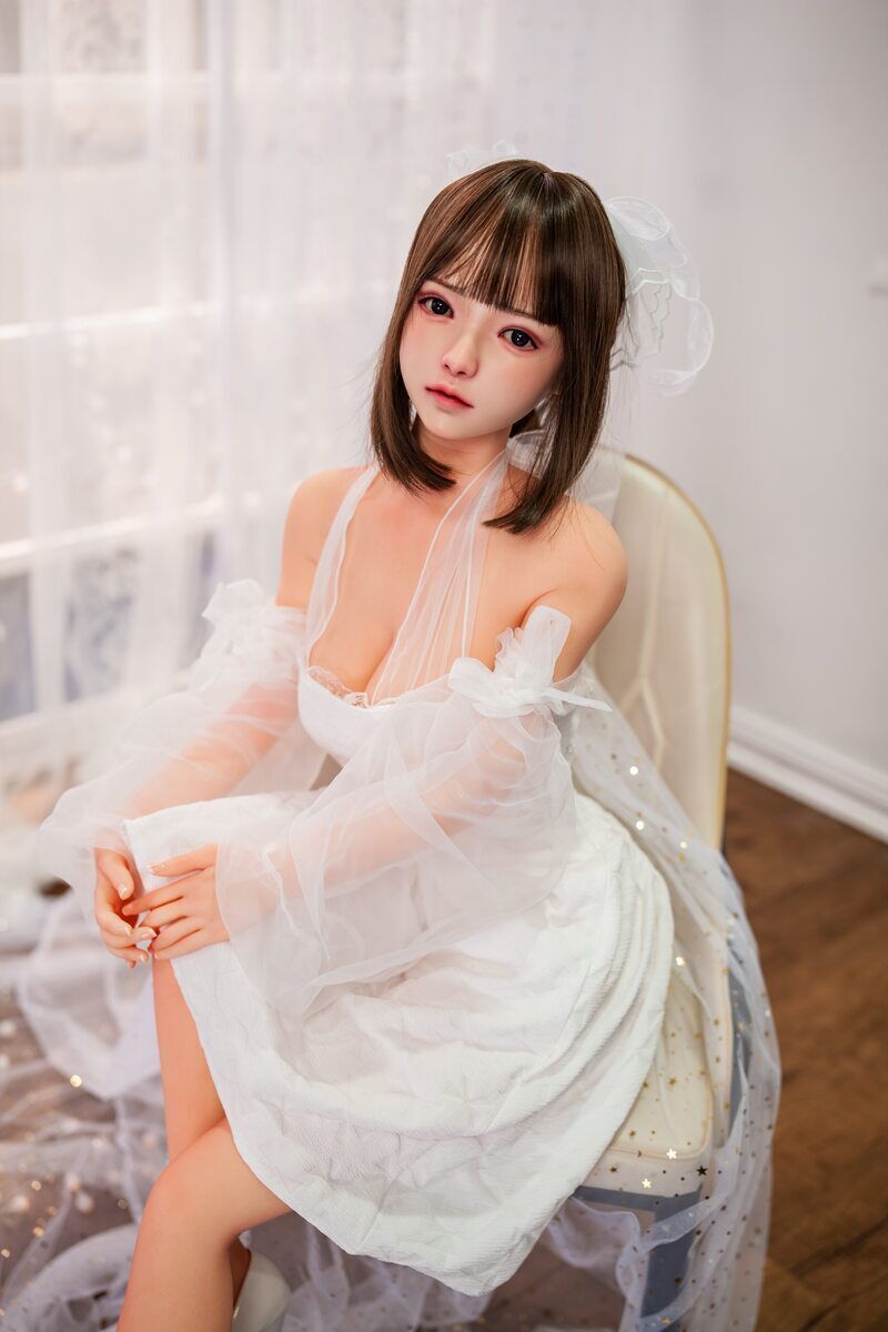 Asian Japanese Sex Doll Curvy Silicone Head & TPE Body Silicone from SHEDOLL -Luoyi 148