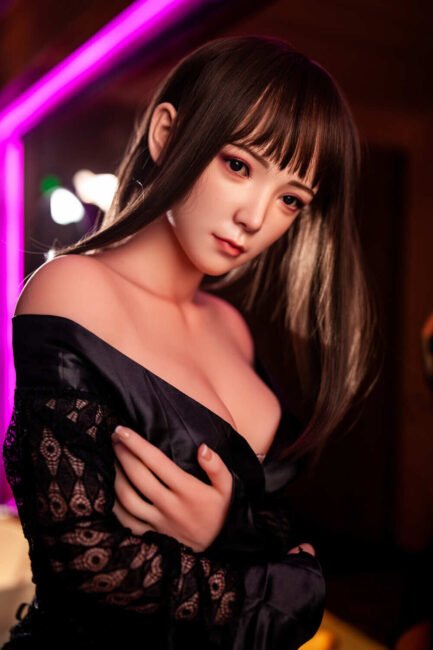 Asian Sex Doll Skinny Silicone Head & TPE Body from SHEDOLL -Youran 158 - Image 3