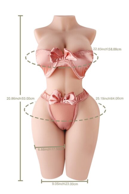53cm/1ft9 20.9LB TPE Life-size Sex Doll Torso – Page [In Stock | US Only] - Image 2