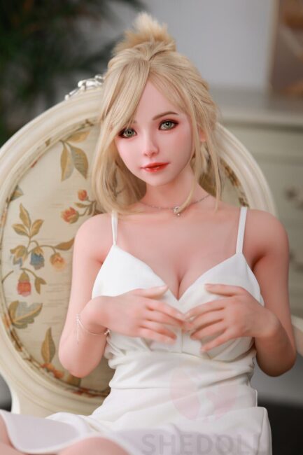 Asian Japanese Sex Doll Curvy Silicone Head & TPE Body Silicone from SHEDOLL -Jenny 148 - Image 2