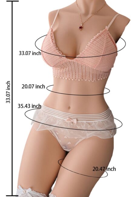 84cm/2ft9 52.9LB TPE Life-size Sex Doll Torso – Erica [In Stock | US Only] - Image 2
