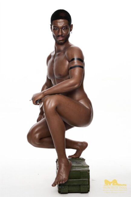 Male Black Sex Doll Irontech Silicone Doll from Irontech Silicone Doll -Bill 176 - Image 3