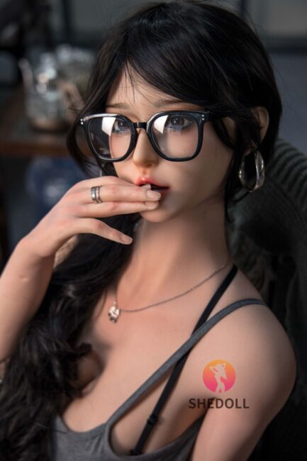 Asian Sex Doll Big Boobs Silicone Head & TPE Body Silicone from SHEDOLL -Huayin 163 - Image 3