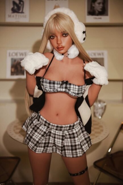Curvy Sex Doll Silicone Head & TPE Body from Rosretty Sex Dolls -Michelle 152