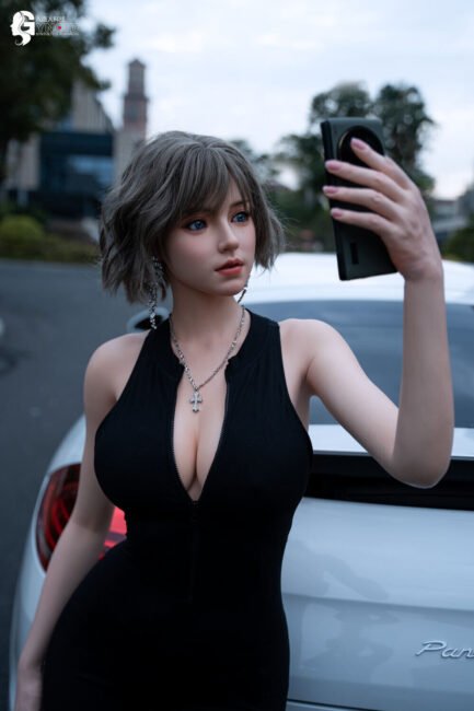 Skinny Sex Doll Hyper Realistic Silicone Silicone from Gynoid Dolls -Mona 163