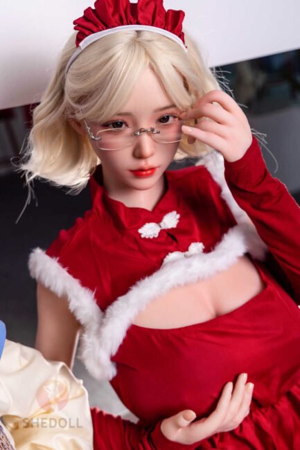 Big Boobs Sex Doll Silicone Head & TPE Body Silicone from SHEDOLL -Chuyue 163
