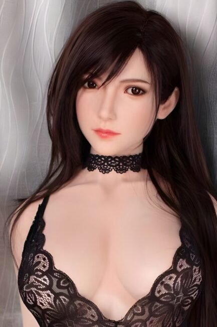 Anime Asian Cosplay Sex Doll Medium Breast Silicone Head & TPE Body from JXDOLL -Tifa 160 - Image 2