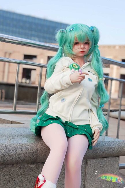 Asian Cosplay Sex Doll Medium Breast Silicone Head & TPE Body Silicone from SHEDOLL -Erin 148 - Image 3