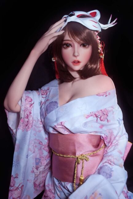 Anime Asian Cosplay Japanese Sex Doll Silicone from Elsa Babe -Akimoto 150