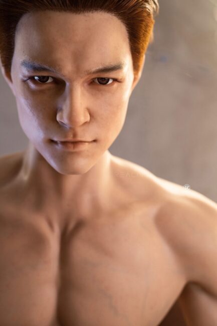 Male Sex Doll Silicone Head & TPE Body from REALING -Jesiah 175 - Image 2