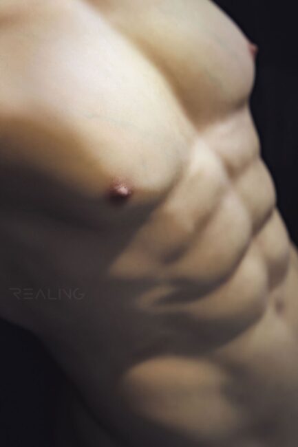 82cm/2ft8 Male Torso Silicone Head Sex Doll – Leonardo - Image 3