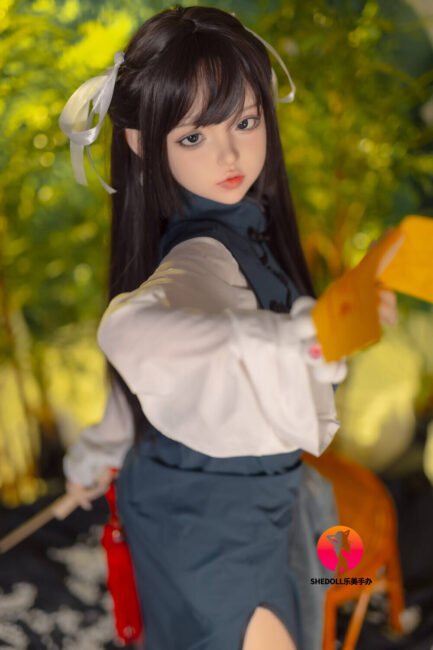 Asian Cosplay Sex Doll Medium Breast Silicone Head & TPE Body Silicone from SHEDOLL -Duoduo 148