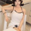 Asian Japanese Sex Doll Skinny Silicone Head & TPE Body Silicone from SHEDOLL -Nancy 148