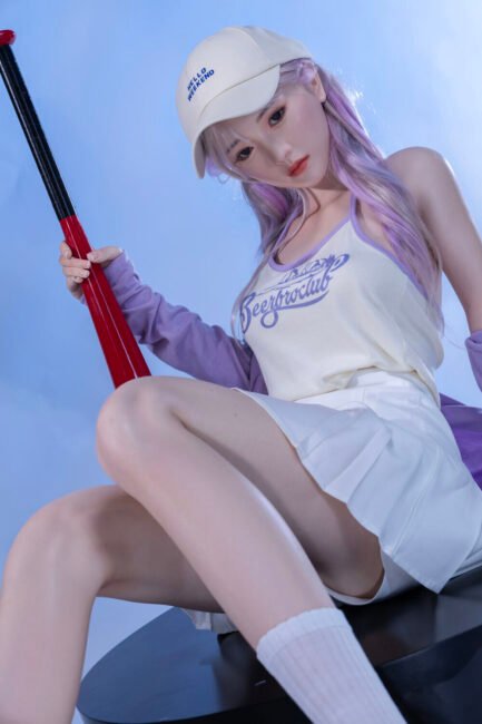 Asian Sex Doll Skinny Silicone Head & TPE Body Silicone from XY Dolls -Akali 148