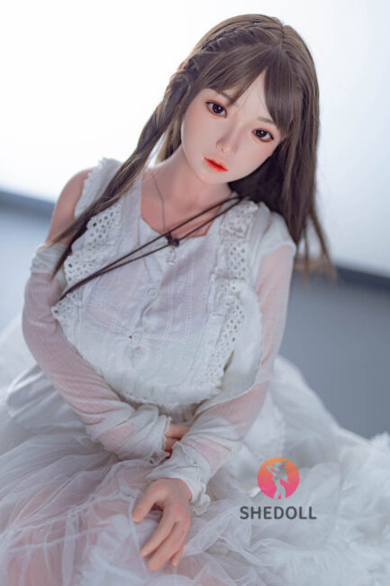Asian Japanese Sex Doll Medium Breast Silicone Head & TPE Body Silicone from SHEDOLL -Lemon 148 - Image 3