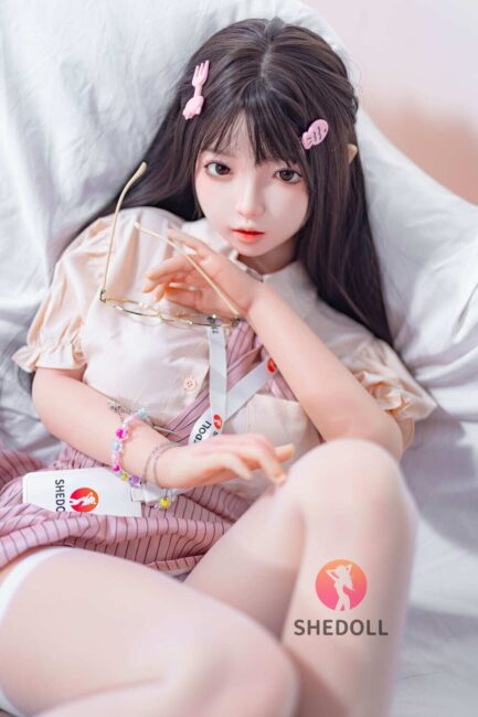 Asian Japanese Sex Doll Medium Breast Silicone Head & TPE Body Silicone from SHEDOLL -Luo 148 - Image 2