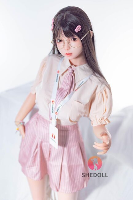 Asian Japanese Sex Doll Medium Breast Silicone Head & TPE Body Silicone from SHEDOLL -Luo 148 - Image 4