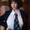 Asian Japanese Sex Doll Skinny Silicone from HouYu Doll -Elle 150