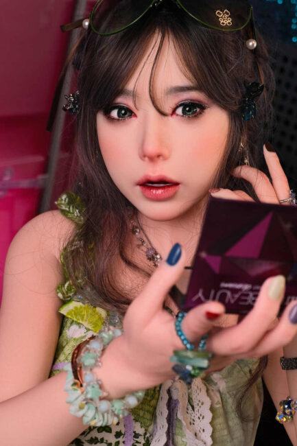 Asian Sex Doll Skinny Silicone from BQ Doll -Kawasaki 148