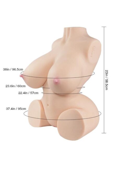 Sex Doll Torsos Big Boobs Cheap TPE from Tantaly Sex Dolls -Nicole 5 - Image 2