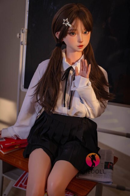 Asian Japanese Sex Doll Medium Breast Silicone Head & TPE Body Silicone from SHEDOLL -Nanxi 148 - Image 2