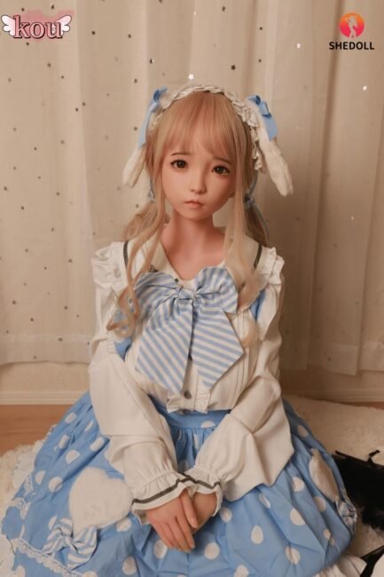 Asian Japanese Sex Doll Medium Breast Silicone Head & TPE Body Silicone from SHEDOLL -Luo 148 - Image 2