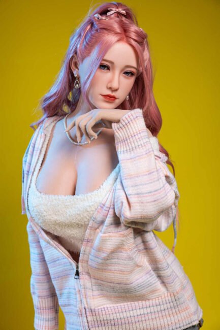 Asian Sex Doll Curvy Silicone Head & TPE Body from JXDOLL -Boa 170