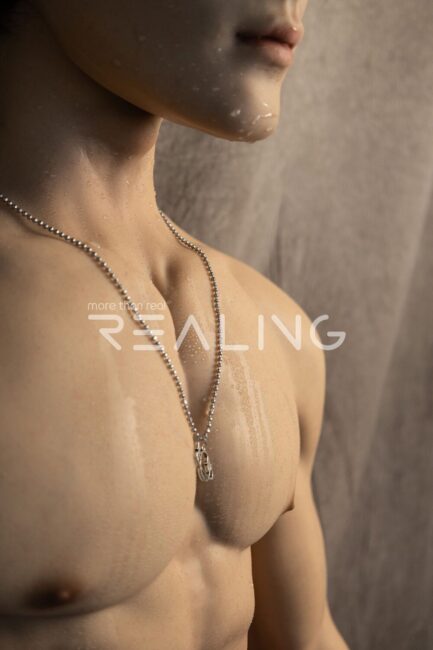 Male Sex Doll Silicone Head & TPE Body from REALING -Hua 175 - Image 2