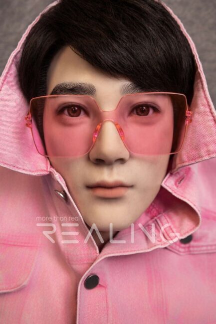 Male Sex Doll Silicone Head & TPE Body from REALING -Hua 175 - Image 4