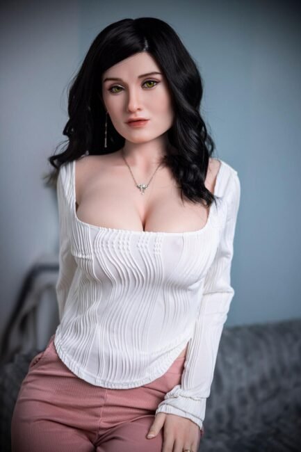 Asian Sex Doll Medium Breast Silicone Head & TPE Body from JXDOLL -Han 170