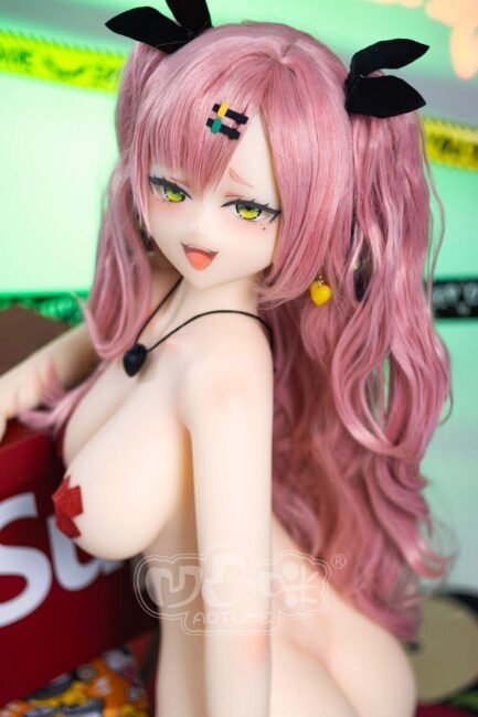 Anime Sex Doll Curvy Silicone Head & TPE Body Silicone TPE from Aotume Dolls -Nico 155 - Image 2