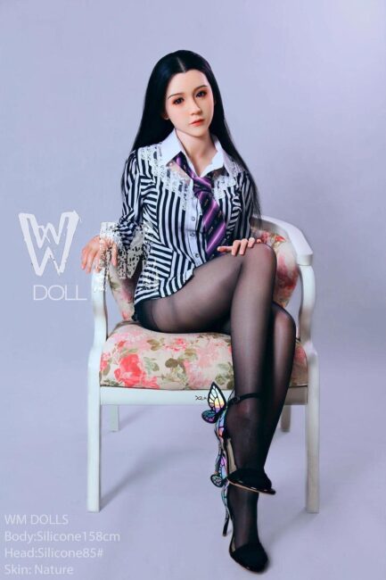 Asian Japanese Sex Doll Medium Breast Silicone from WM Sex Dolls -Seina 158 - Image 3