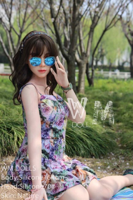 Asian Japanese Sex Doll Medium Breast Silicone from WM Sex Dolls -Mayme 164